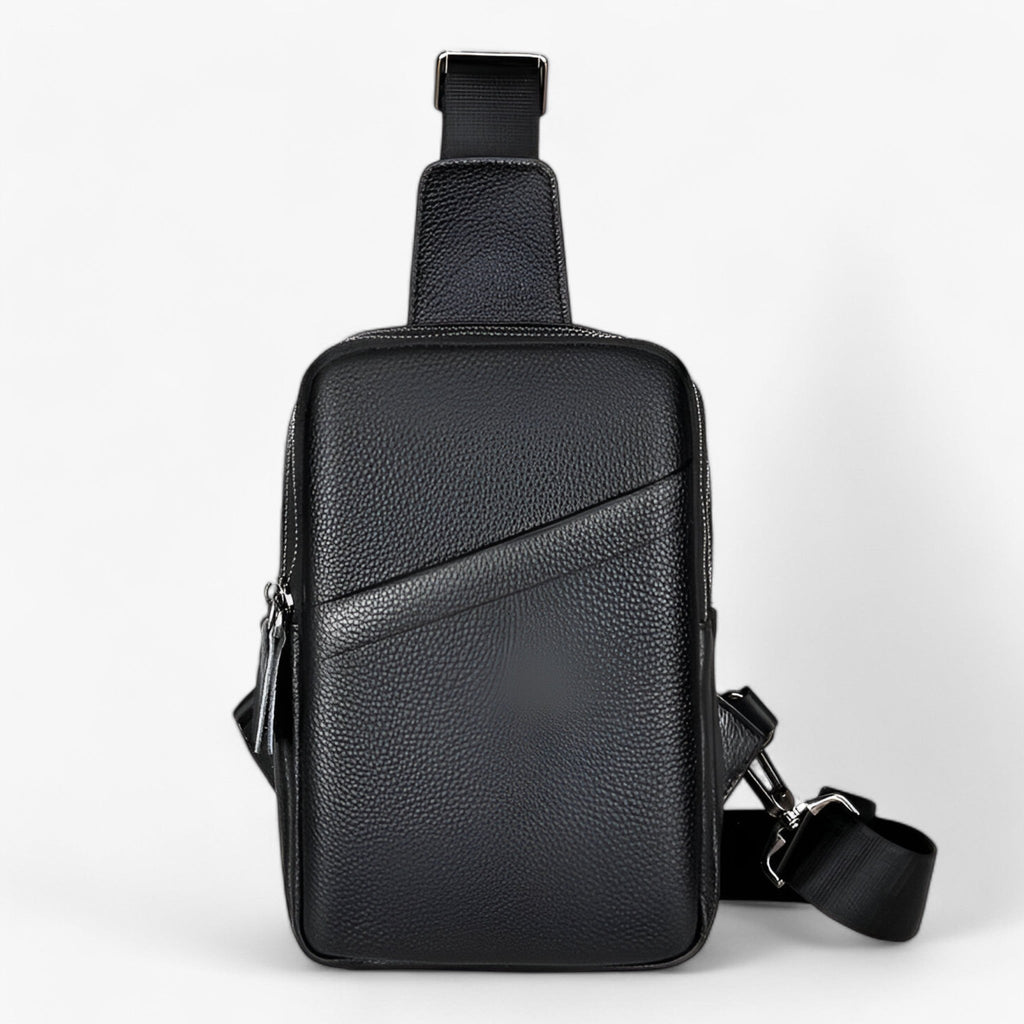 Bolso de hombro de piel sintética con correa ajustable