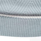 Slim-Fit Autumn Sweater with Subtle Floral Print