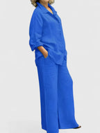 Relaxed Two Piece Set with Versatile Styling