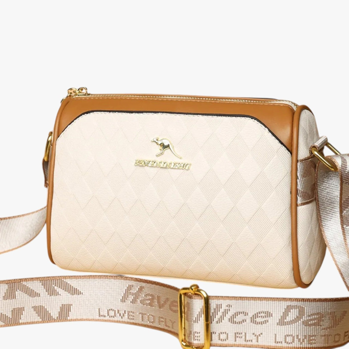 3-in-1 Convertible Shoulder Bag with Matching Wallet