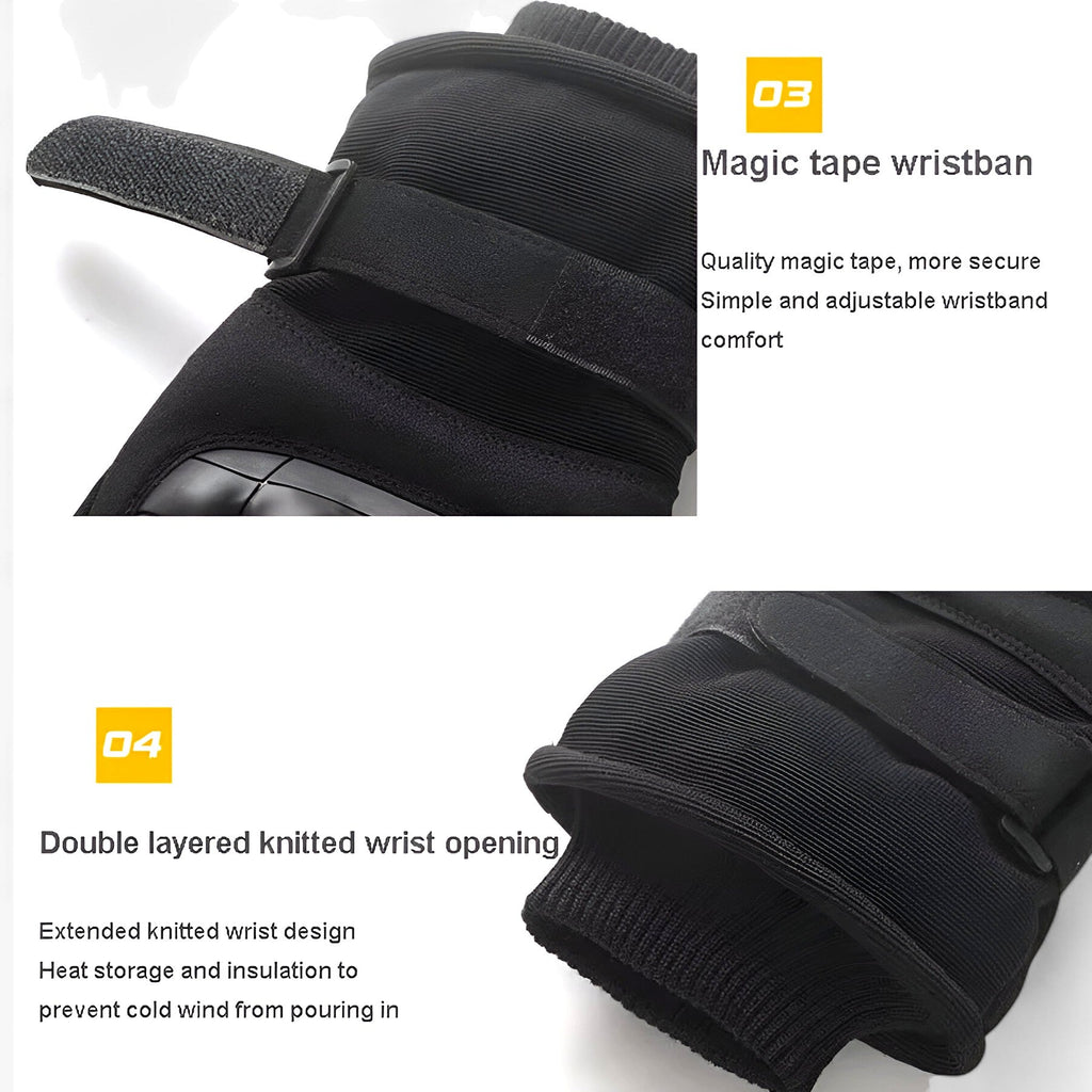 Water-Resistant Touchscreen Winter Gloves, Warm and Durable