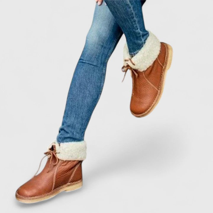 Cushioned Ankle Boots with Supportive Fit