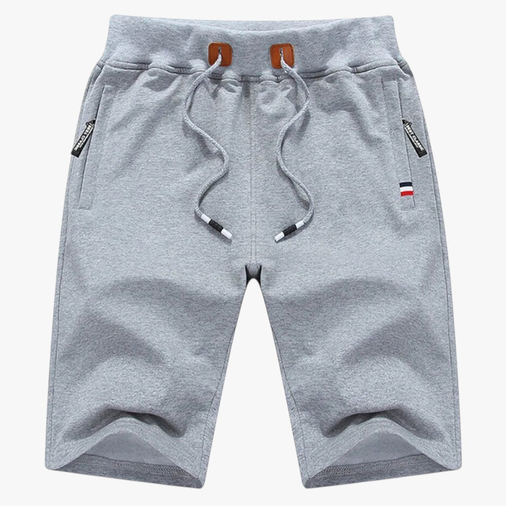 Men's Slim-Fit Cotton Shorts with Deep Cargo Pockets