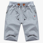 Men's Slim-Fit Cotton Shorts with Deep Cargo Pockets