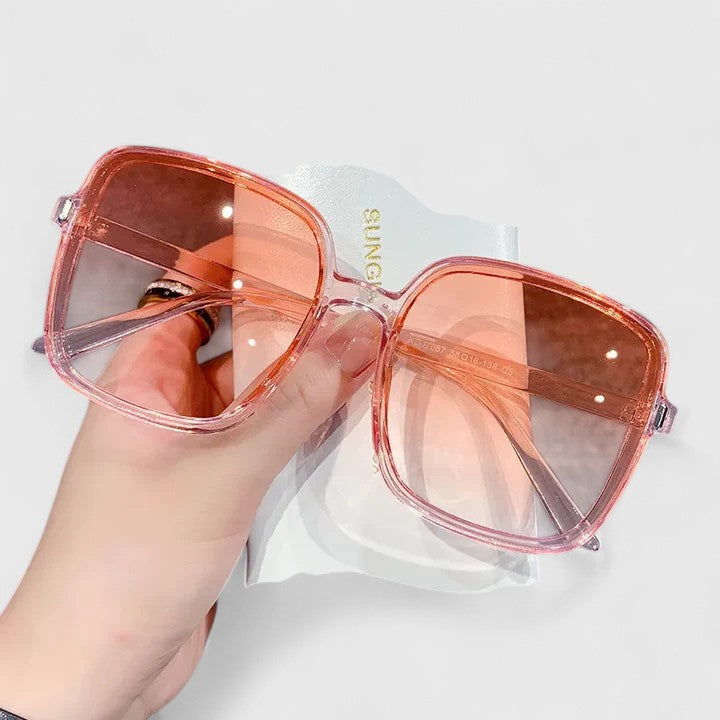 Classic Frame Sunglasses with UV400 Lenses