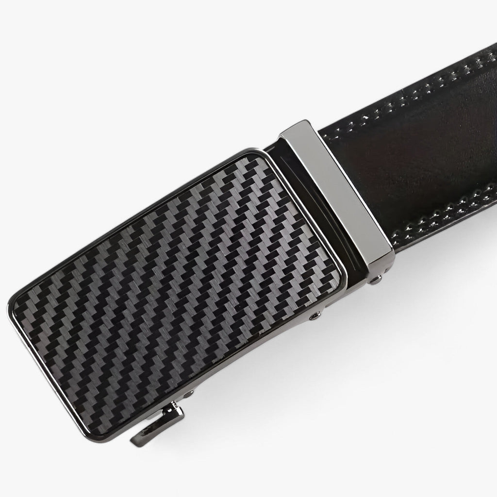 Premium Faux Leather Belt with Automatic Buckle