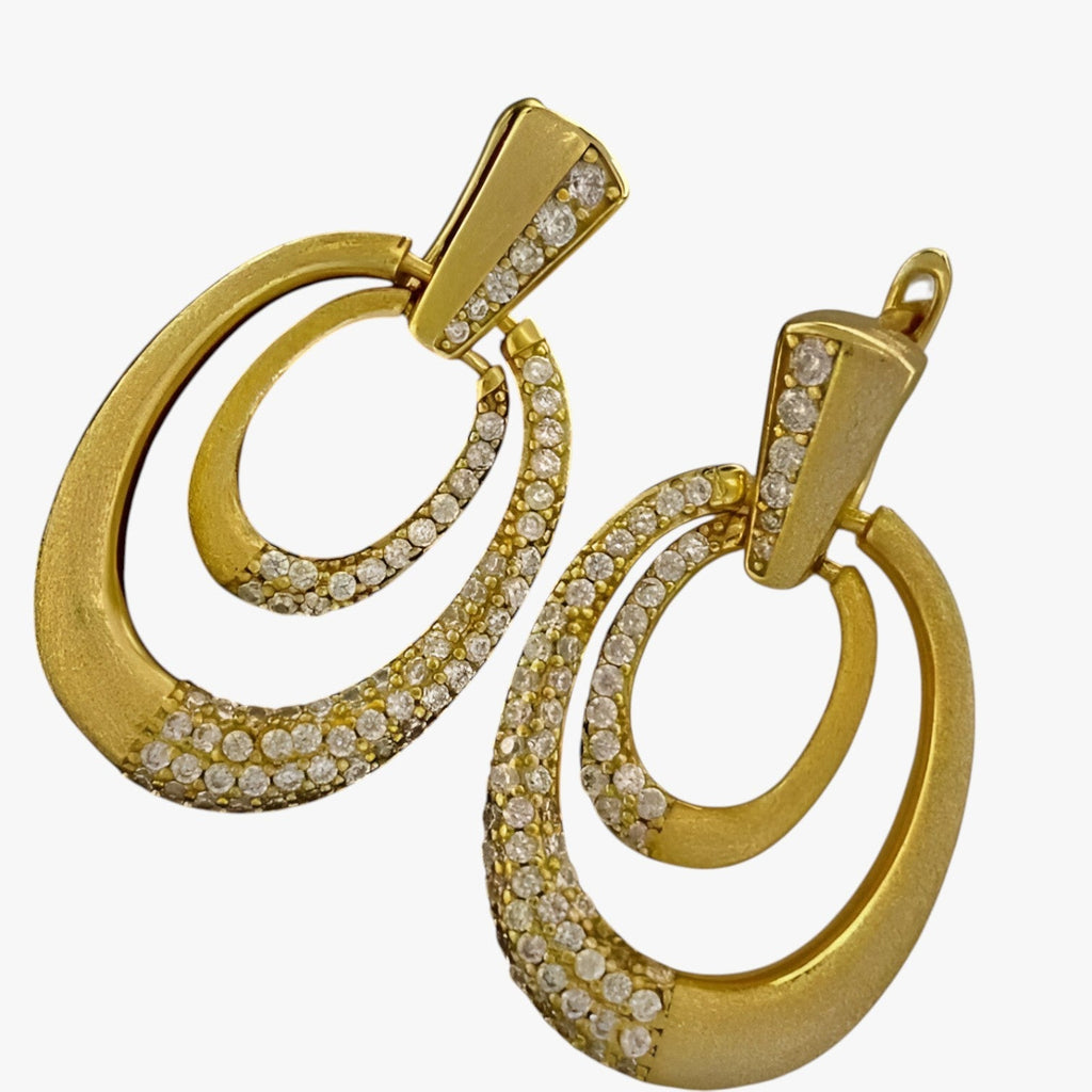Handmade Italian Earrings with Subtle Shine