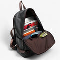 Premium Faux Leather Backpack with a Laptop Compartment