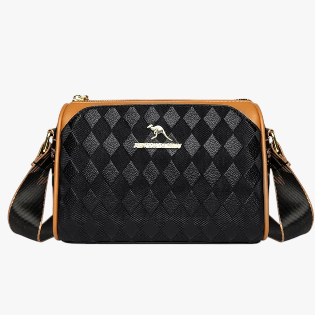 3-in-1 Convertible Shoulder Bag with Matching Wallet
