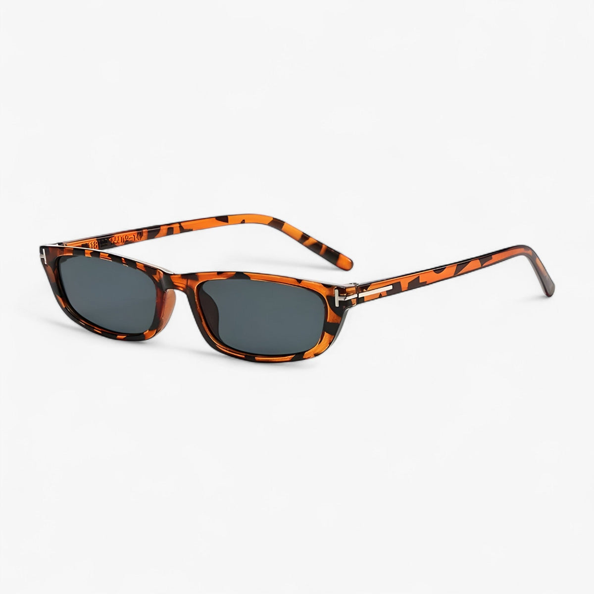 Rectangular Unisex Sunglasses with a Structured Frame