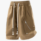 Loose-Fit Summer Trousers with Elastic Waist