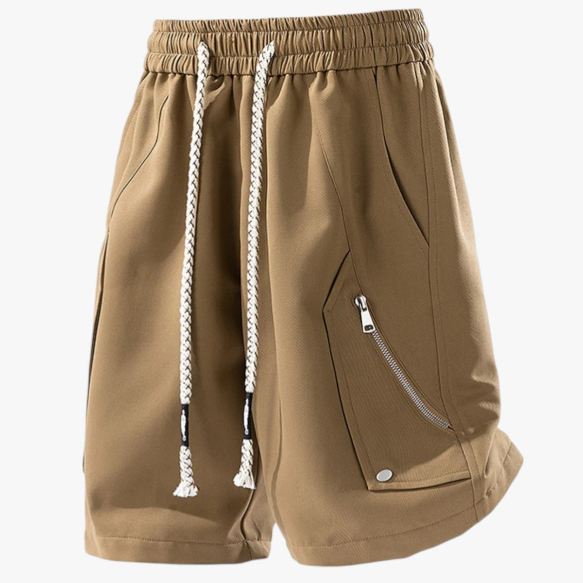Loose-Fit Summer Trousers with Elastic Waist