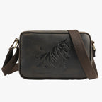 Bolso de hombro amplio para hombre con compartimentos interiores