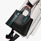 Soft Structured Shoulder Bag with Adjustable Strap