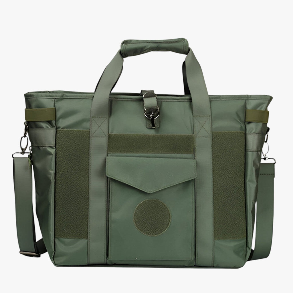 Bolsa de viaje plegable y multifuncional en tejido resistente al agua