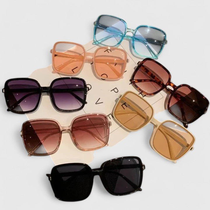 Classic Frame Sunglasses with UV400 Lenses
