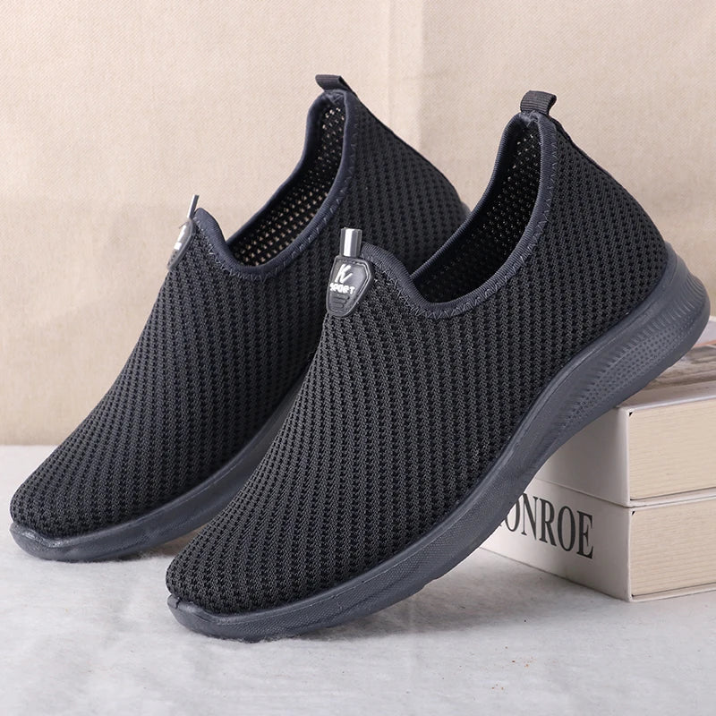 Seamless Breathable Comfort Shoes for Men, Mesh Upper