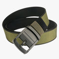 Reversible Woven Nylon Belt, Two Looks in One