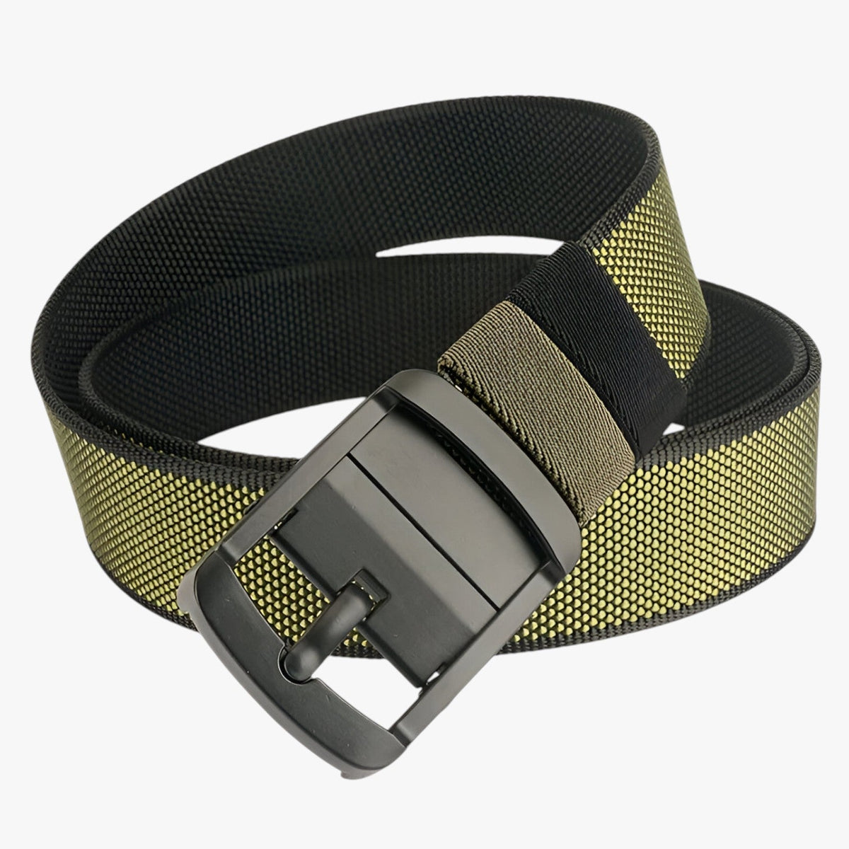 Reversible Woven Nylon Belt, Two Looks in One