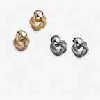 Vintage Twisted Earrings with a Tarnish-Free Finish