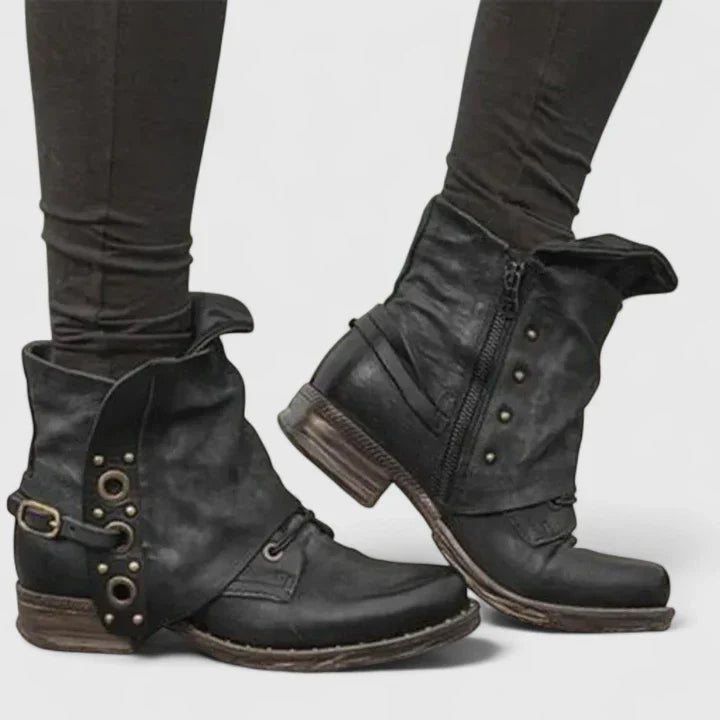 Boots med stödjande, formad innersula