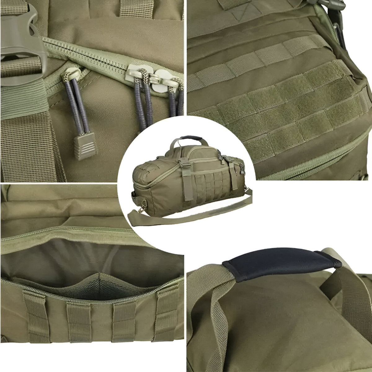 Spacious Polyester Duffle Bag for Travel and Sport