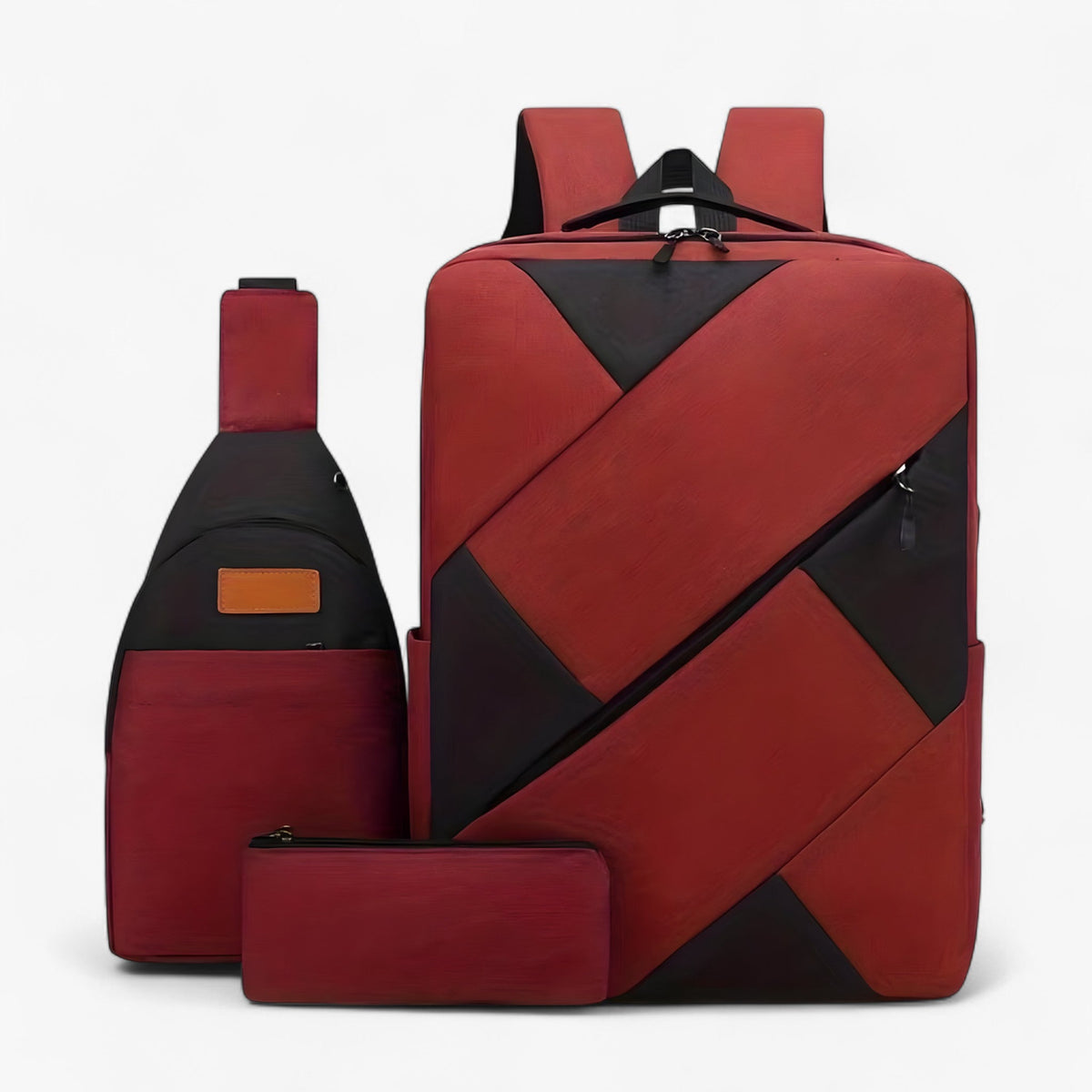 3-in-1 Backpack Set with Matching Accessories