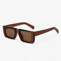 Gafas de sol Y2K de montura cuadrada con un ajuste ligero y ergonómico