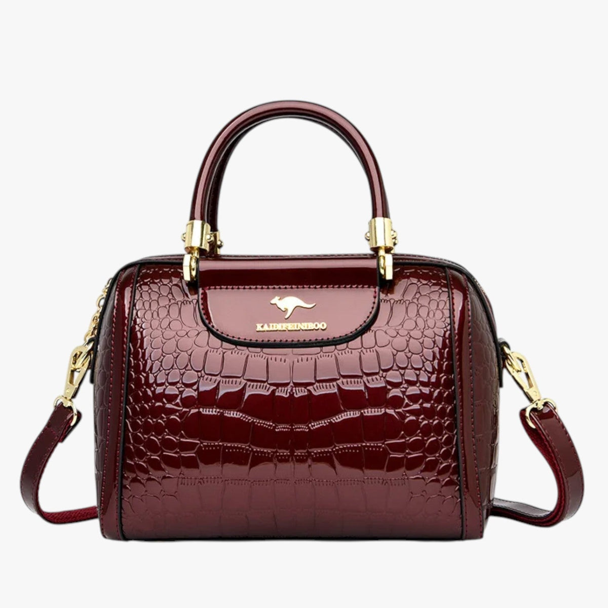 Structured Shoulder Bag with Adjustable Strap