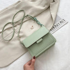 Compact Shoulder Bag with a Secure Magnetic Closure