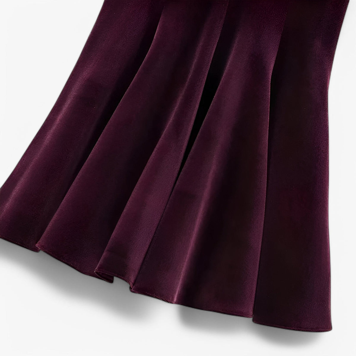 Sleeveless Velour Mini Dress with Round Neckline