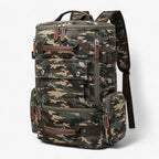 Vintage Canvas Backpack with Laptop Compartment