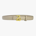 Adjustable Waist Belt with Refined Statement Buckle
