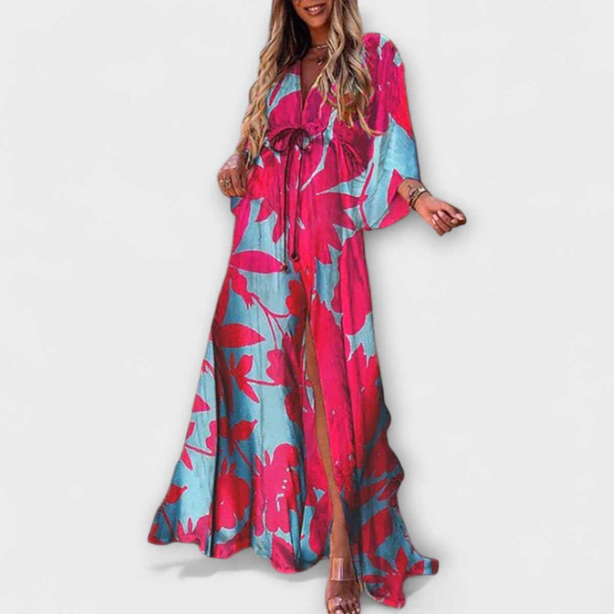 Colourful Dress with Flattering Everyday Cut