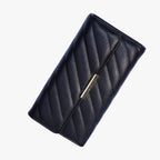 PU Leather Wallet with Multiple Card Compartments
