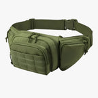 Multifunctional tactical waist bag for outdoor use