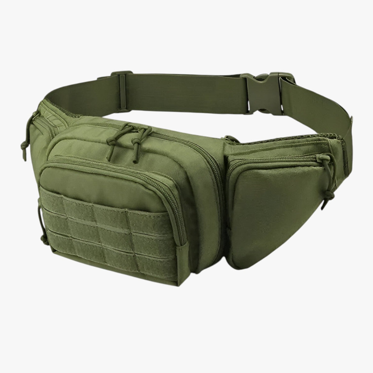 Multifunctional tactical waist bag for outdoor use