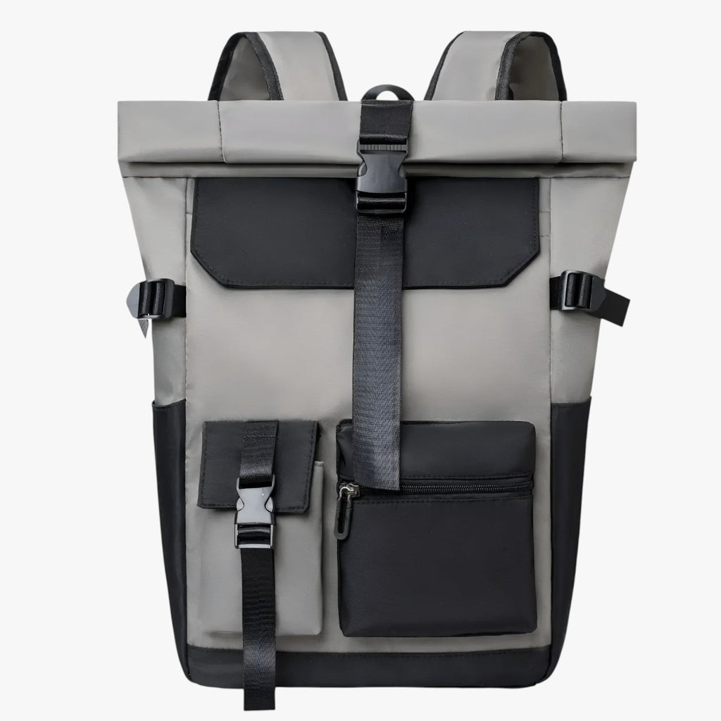 Vattenavvisande rulltoppsryggsäck med laptopficka