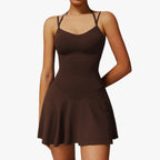 Quick-Drying Sports Dress with Hidden Side Pocket