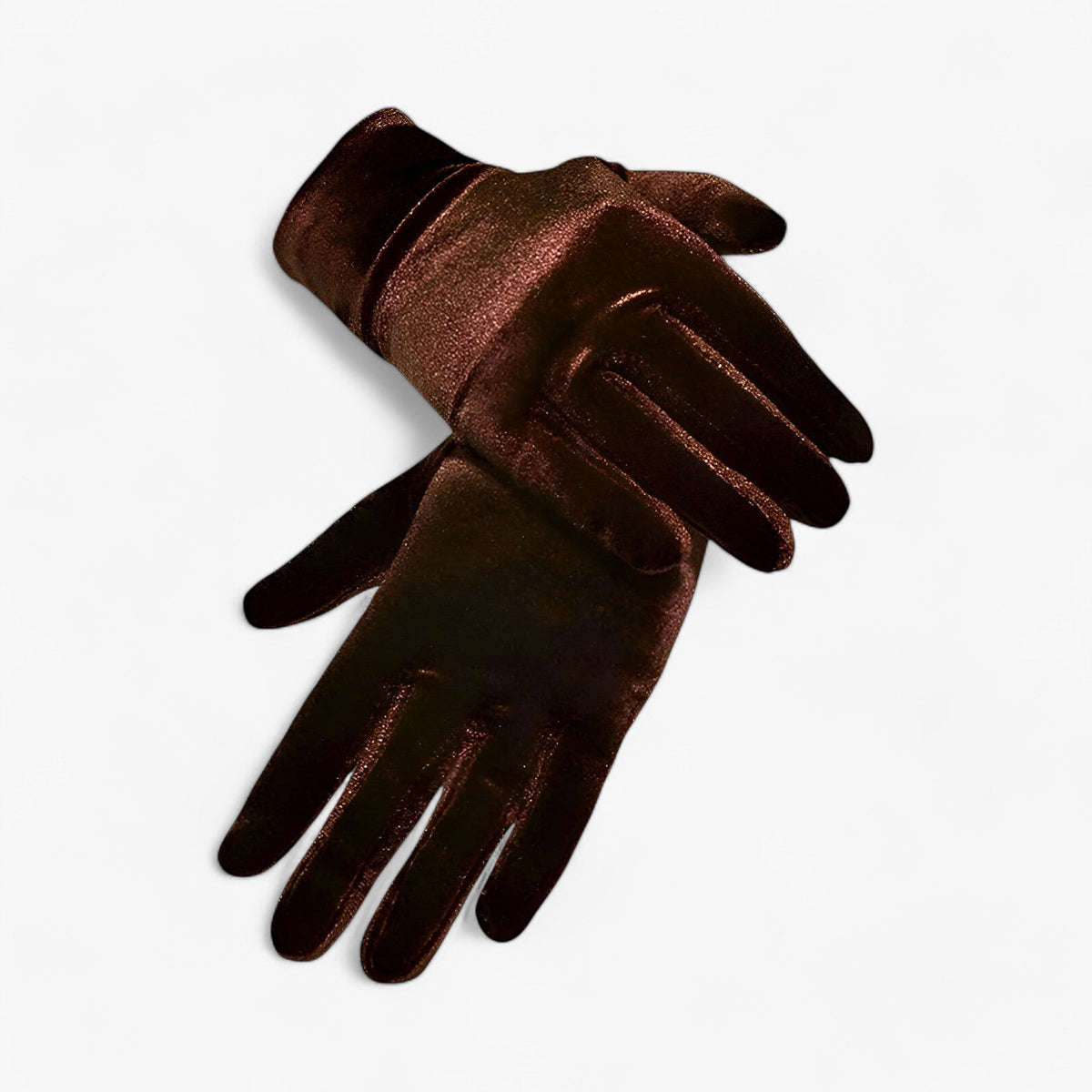 Guantes de invierno de terciopelo suave con dedos completos