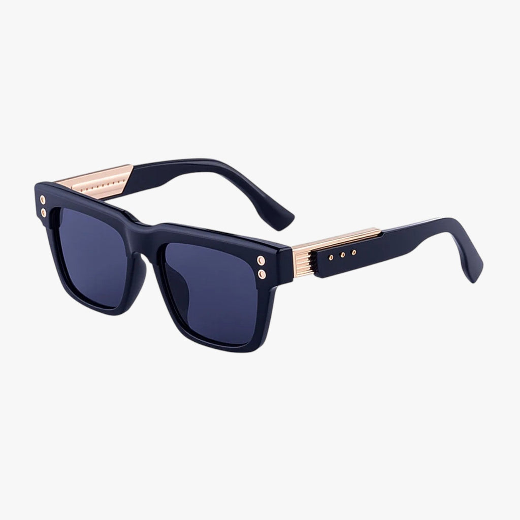 Retro sunglasses with a distinctive '70s silhouette