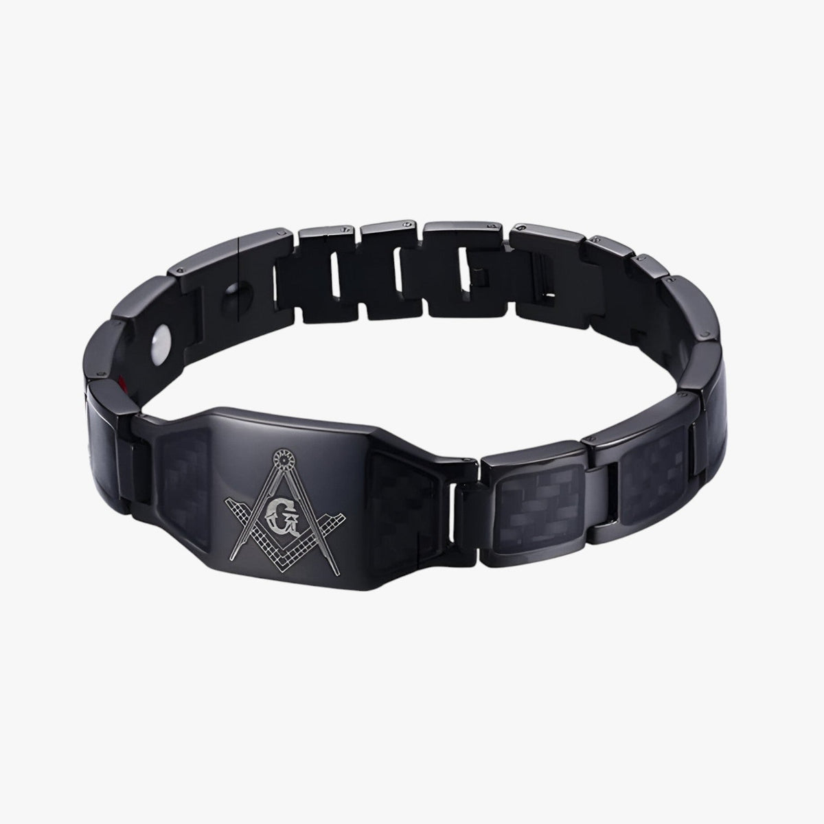 Magnetic Bracelet in Japanese Bio Stainless Steel for Men