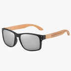 Handmade Beech Wood Sunglasses with Polarised Lenses