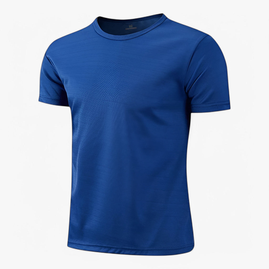 Snabbtorkande sport-t-shirt med korta ärmar för träning