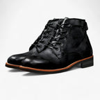 Botas altas robustas de hombre con plantilla acolchada y suela antideslizante