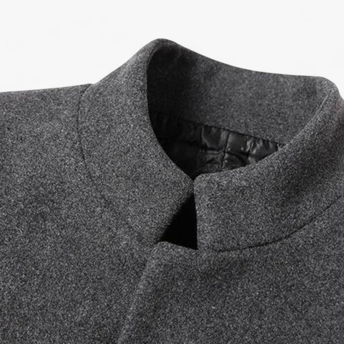 Long Tailored Coat with a Timeless Elegant Silhouette