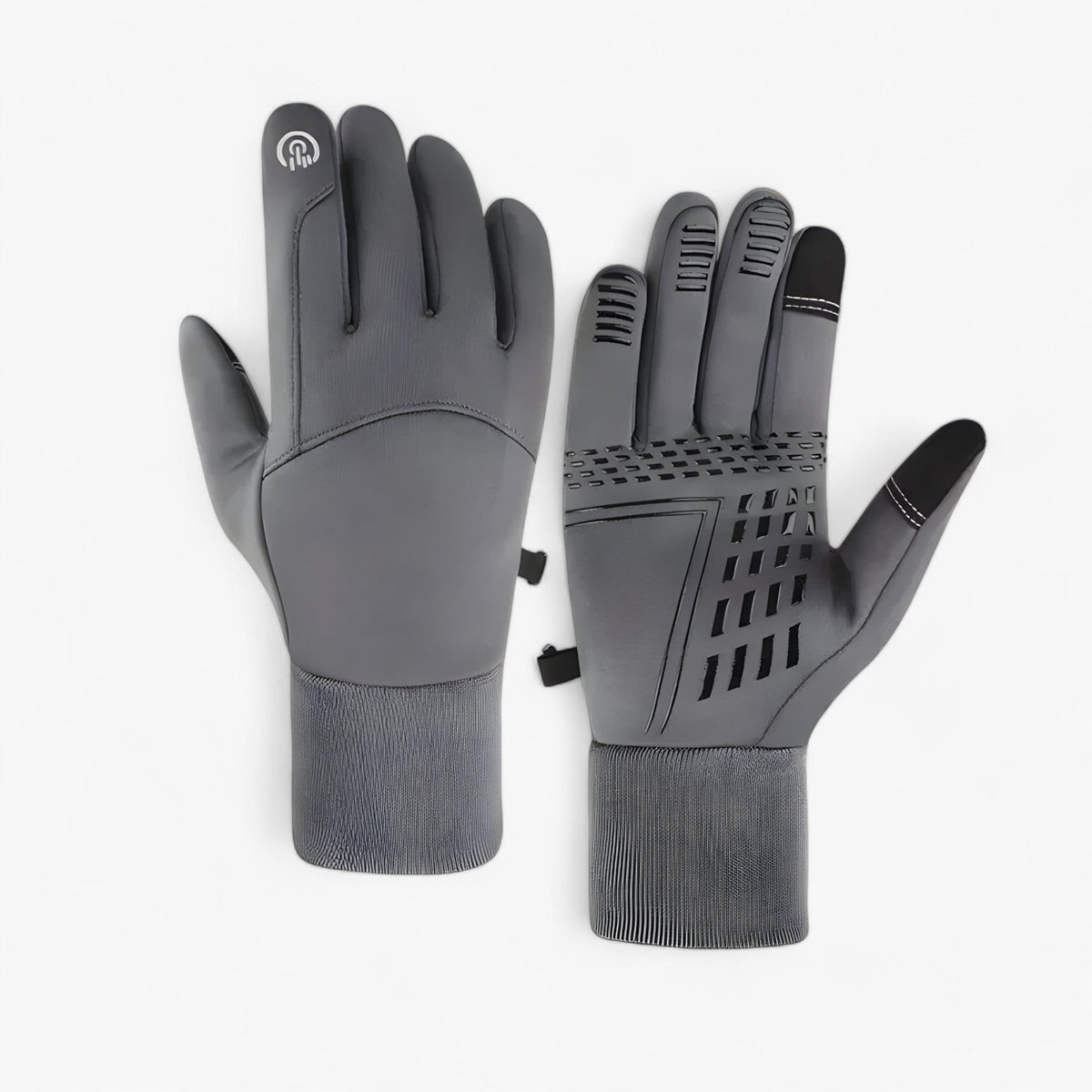 Guantes térmicos de invierno resistentes al agua con puntas táctiles