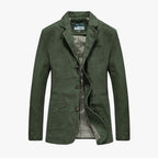 Men's Cotton Bomber Jacket for Spring and Autumn Layering