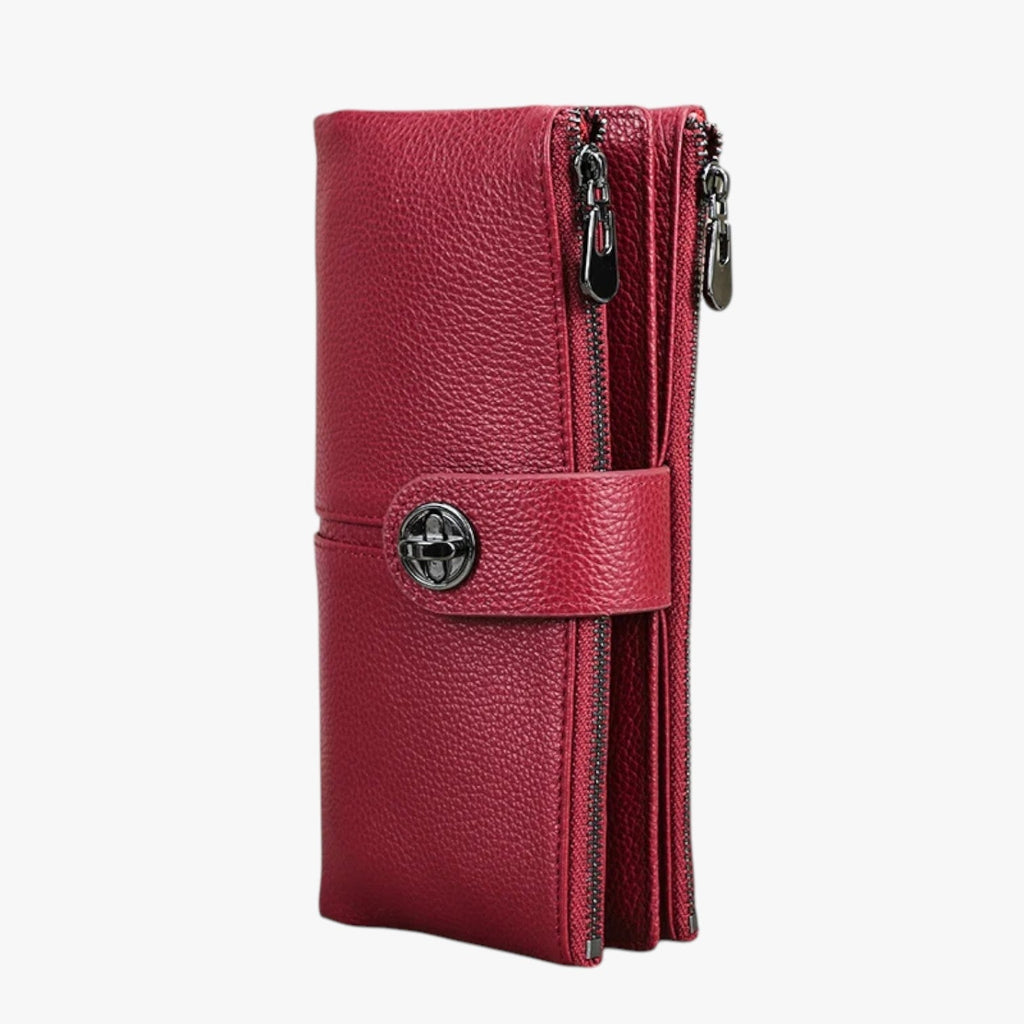 Structured Wallet with AirTag Pocket