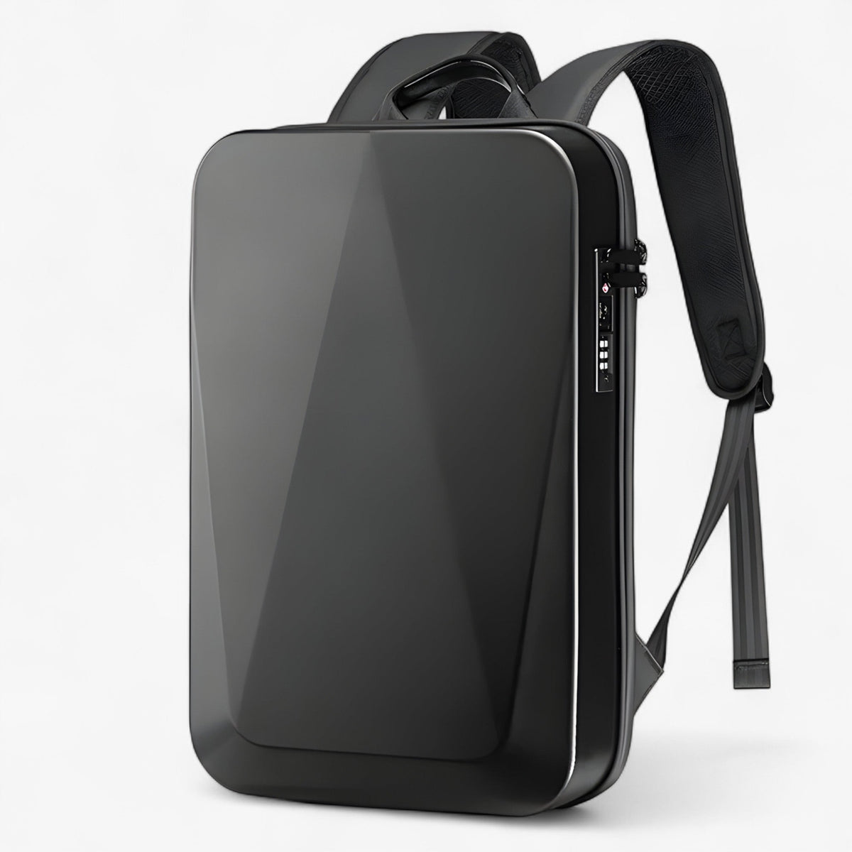 Anti-Theft Hard Shell Backpack with Laptop Compartment